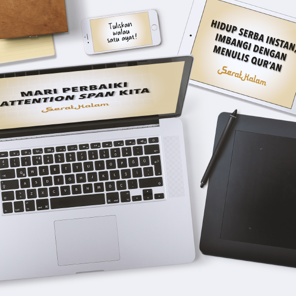 Hidup Serba Instan, Imbangi dengan Menulis Quran